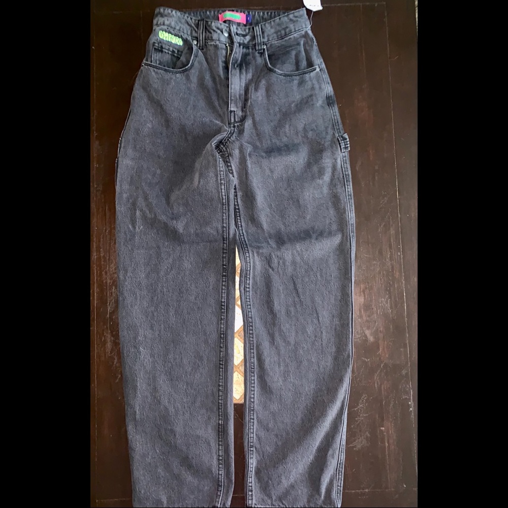 Black Baggy Denim Empyre Jeans